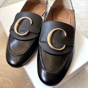 Chloé C leather loafers | 5 | brand new